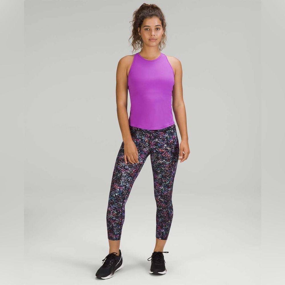 Lululemon Women's 4 Fast + Free High-Rise Tight Legging Floral Spray Yoga